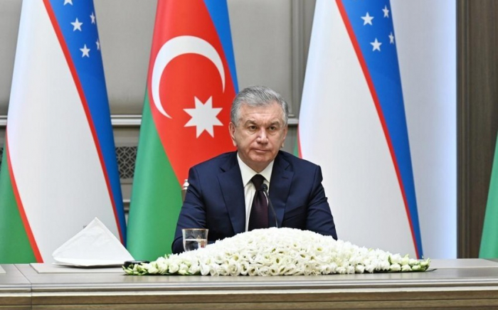       Mirziyoyev:    "Azərbaycanın beynəlxalq aləmdə mövqeyi və nüfuzu durmadan artmaqdadır"  
   