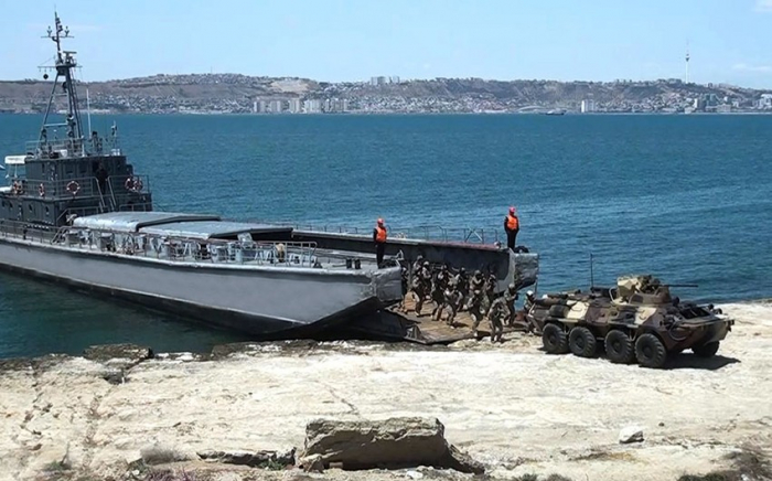  Azerbaijan Naval Forces conduct tactical exercises -  VIDEO  