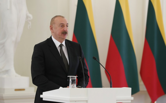     Präsident:   „Bezüglich des Transports von aserbaidschanischem Erdgas zu europäischen Märkten werden sehr ernsthafte Schritte unternommen“  