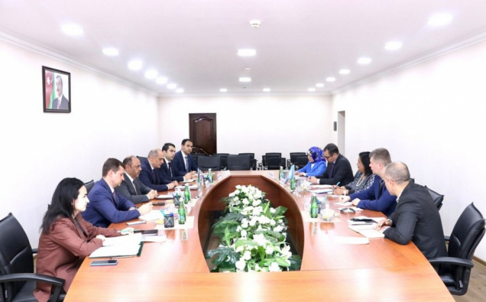 Fiscalía General de Azerbaiyán se reúne con una delegación de la Oficina de las Naciones Unidas contra la Droga y el Delito
