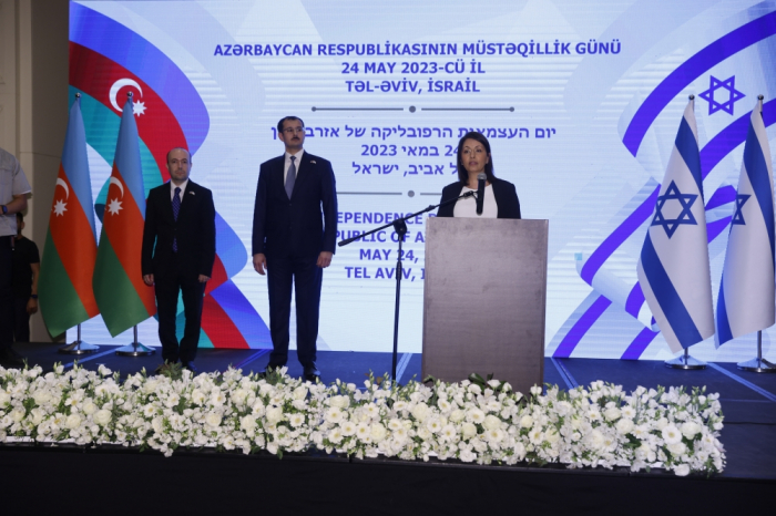 Azerbaijan’s Embassy hosts first ever official celebration of country’s National Independence Day in Israel