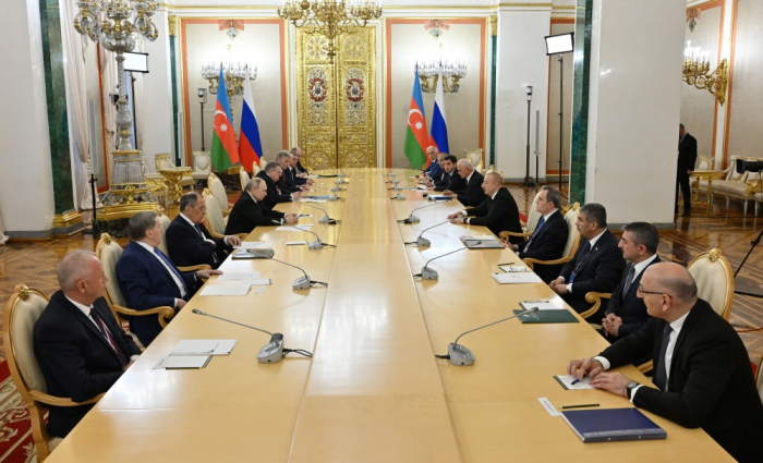   Les présidents azerbaïdjanais et russe se sont entretenus à Moscou  