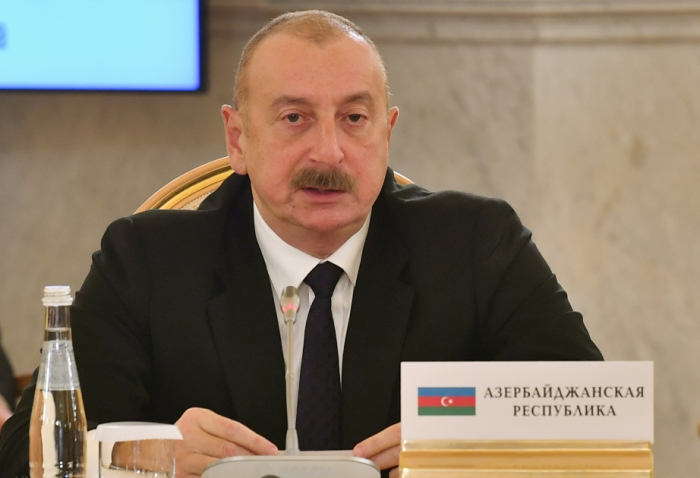   There is no need for outside support to Azerbaijani economy, says Ilham Aliyev  