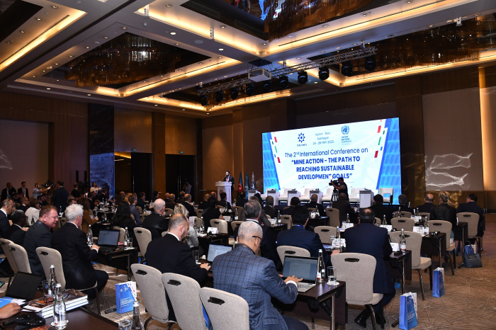   2nd international conference on mine action in Baku wraps up with adoption of Declaration  