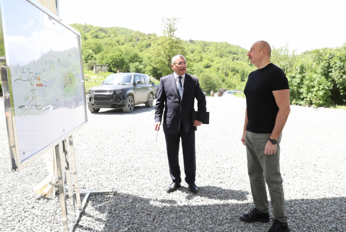  President Ilham Aliyev visits Kalbajar district - PHOTOS