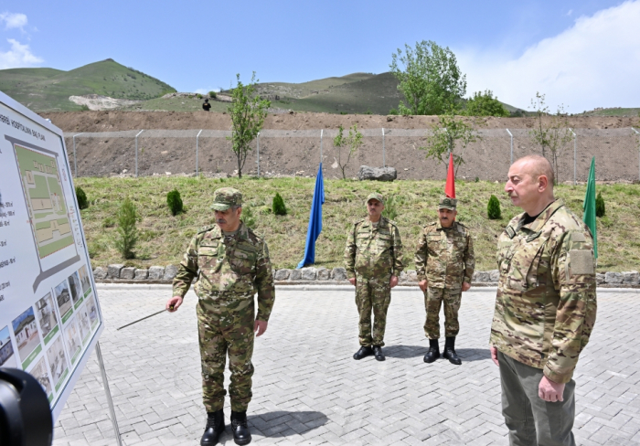  Kelbédjer: le président Ilham Aliyev participe à l’inauguration d’un hôpital militaire 