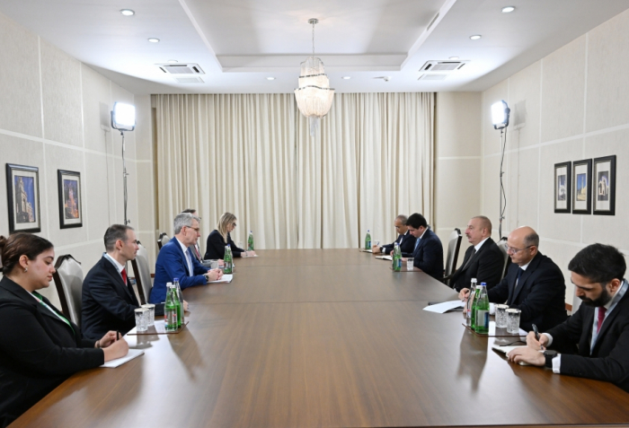  Le président azerbaïdjanais reçoit le sous-secrétaire d