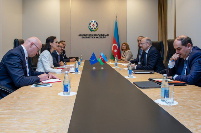 Azerbaijani minister meets with Directorate General for Energy of the European Union
