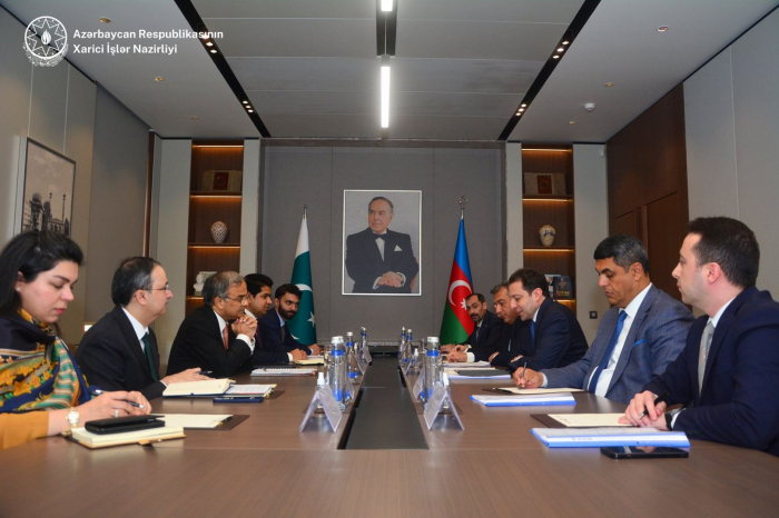   Azerbaijan and Pakistan hold political consultations  