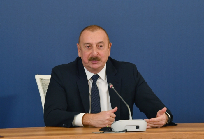  People in Azerbaijan were not very happy with Iranian-Armenian relations - President Ilham Aliyev 