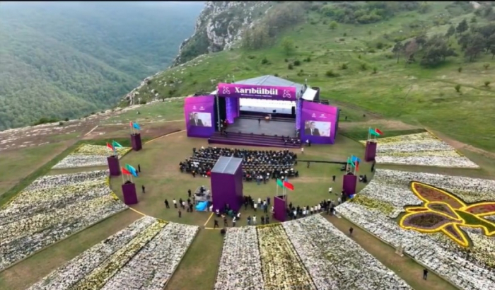 First VP Mehriban Aliyeva shares footages from "Kharibulbul" International Music Festival - PHOTO