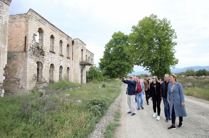 Croatian parliamentary delegation visits Azerbaijan’s Aghdam