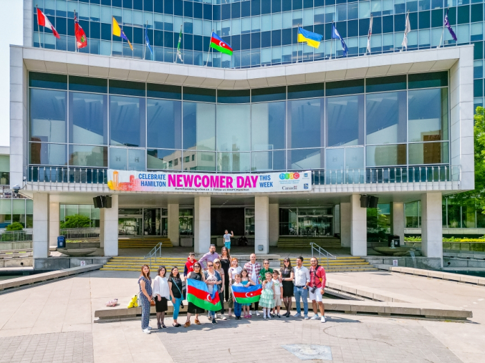 Azerbaijani national flag raised in Hamilton to mark Independence Day