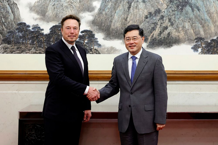 Elon Musk rencontre le ministre chinois de l