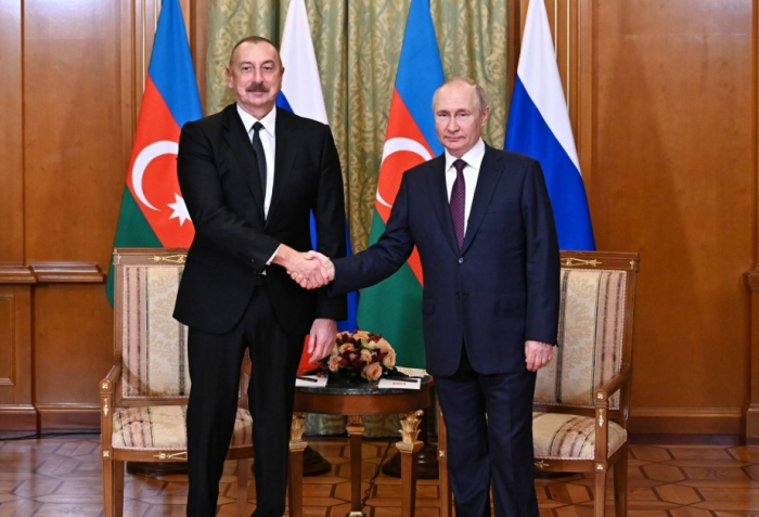  Russian President Putin congratulates President Ilham Aliyev 