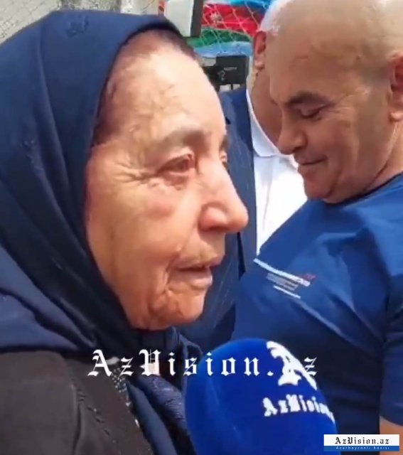       Prezidentdən 86 yaşlı anaya hədiyyə    - Oğlu əfv edildi -    VİDEO      