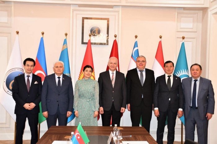 Günay Əfəndiyeva Beynəlxalq Türk Akademiyasını ziyarət edib  
