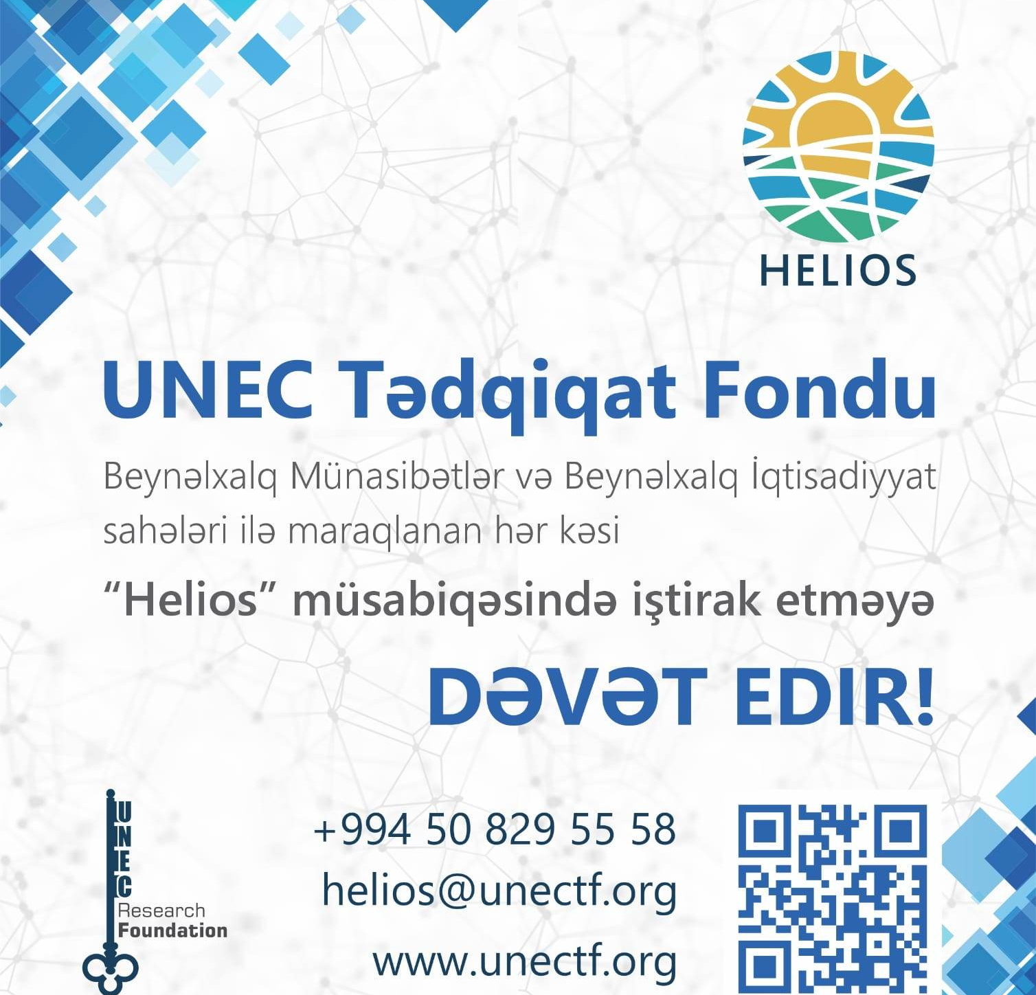    UNEC Tədqiqat Fondundan “Helios” müsabiqəsi!   