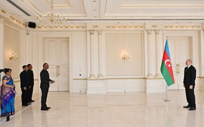  Prezident hindistanlı səfiri qəbul etdi -  YENİLƏNİB  