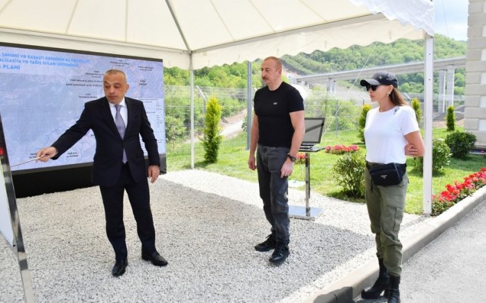    Zarıslıçay nasos stansiyasının açılışı oldu   