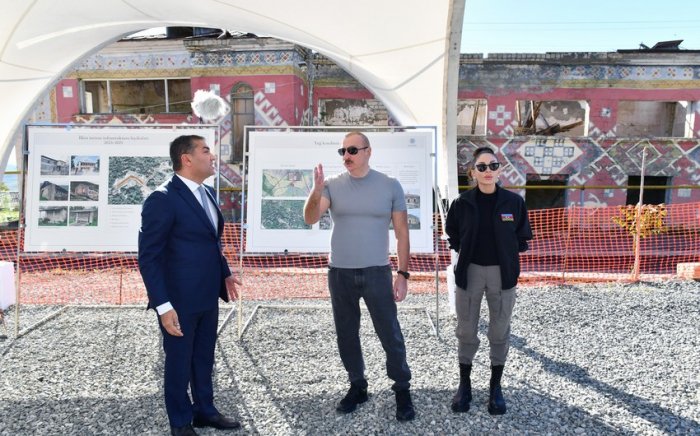    Prezident və birinci xanıma Tuğda turizm layihələri barədə məlumat verilib   