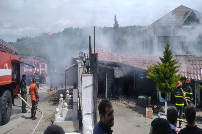 Siyəzəndə istirahət mərkəzində yanğın olub