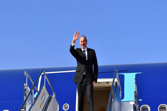 Le président Aliyev termine sa visite officielle en Lituanie