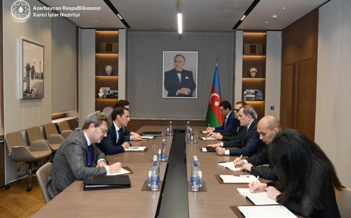 Ceyhun Bayramov Xavyer Kolomina ilə görüşüb 