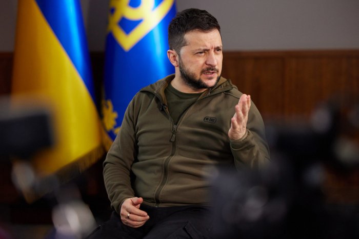    Zelenski:   "Biz qələbəyə inanırıq!"