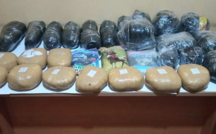    87 kq-dan artıq narkotiki Azərbaycana keçirmək istədilər    