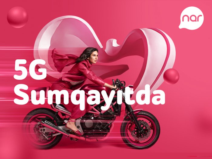 “Nar” 5G sürətini Sumqayıta gətirdi!  
