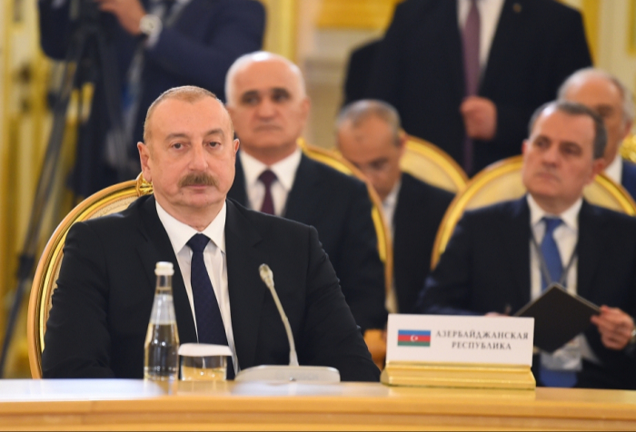   Ilham Aliyev: "Azerbaiyán ha proporcionado oportunidades de construcción naval a sus vecinos del Caspio"  