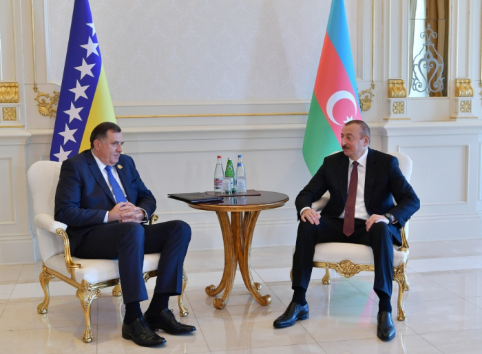   Milorad Dodik gratulierte Präsident Ilham Aliyev  