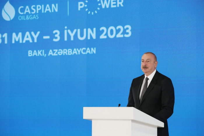  Prezident beynəlxalq tədbirin açılışında çıxış edib -  YENİLƏNİB 3    