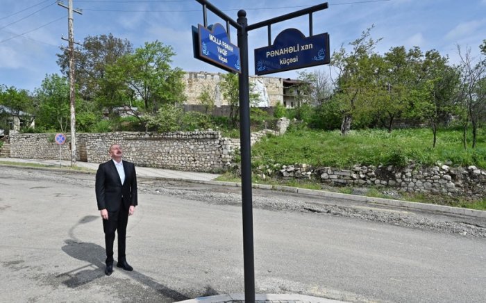    Prezident Vaqif və Pənahəli xan küçələrinin kəsişməsində -    FOTO      