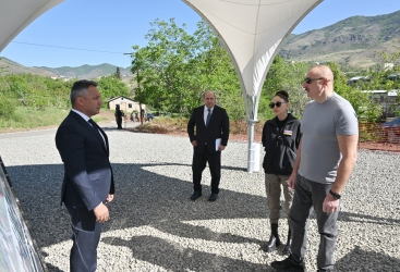   Se colocó la primera piedra del primer barrio residencial de Hadrut  