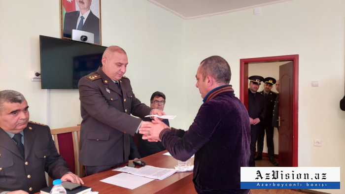   7 saylı cəzaçəkmə müəssisəsində 6 nəfər azadlığa buraxılıb -    FOTOLAR      