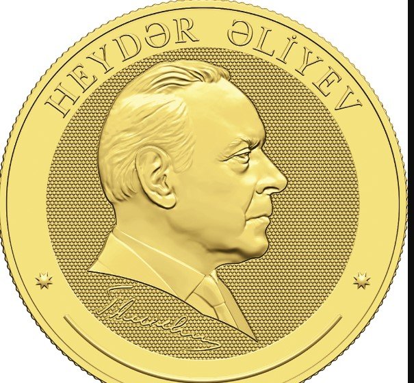    Heydər Əliyevin 100 illik yubileyinə həsr olunmuş pul nişanları -    FOTO        
