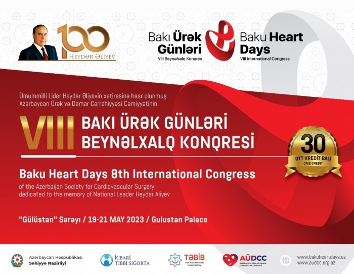 Ulu öndərə həsr olunmuş “Bakı Ürək Günləri” Beynəlxalq Konqresi keçiriləcək