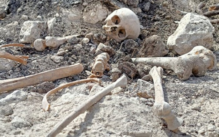    Füzulinin Aşağı Seyidəhmədli kəndində 2 şəxsə aid qalıqlar tapılıb     
