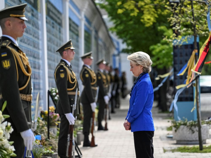 Von der Leyen à Kyiv dans le cadre de la Journée de l