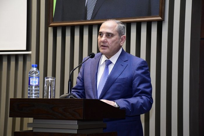 Dövlət Statistika Komitəsində Heydər Əliyevin yubileyi qeyd olunub