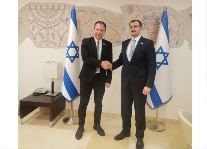 Azərbaycanla İsrail arasında parlamentlərarası əlaqələrin gücləndirilməsi müzakirə edilib  
