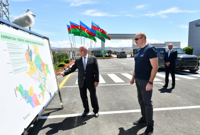   El presidente Ilham Aliyev inauguró la subestación eléctrica de 330 kV de Jabrayil  