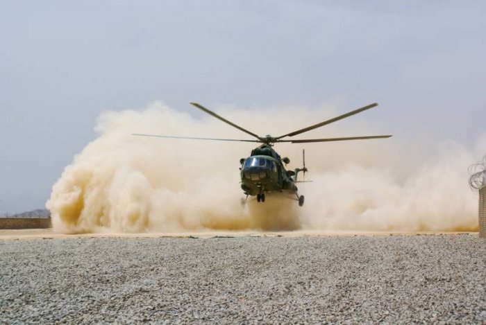    Əfqanıstanda helikopter qəzası:    İki pilot ölüb      