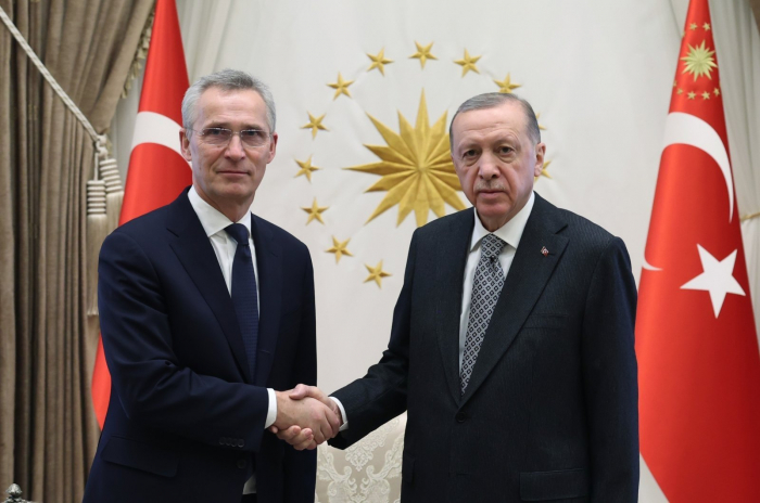  Turkish president, NATO chief meet in Istanbul for talks 