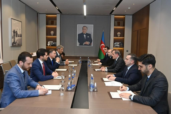   Aserbaidschanischer Außenminister trifft eine Delegation der israelischen Knesset  