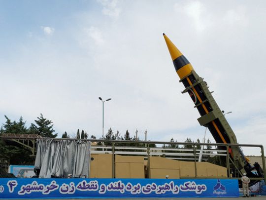 Iran presents its first hypersonic ballistic missile, state media reports