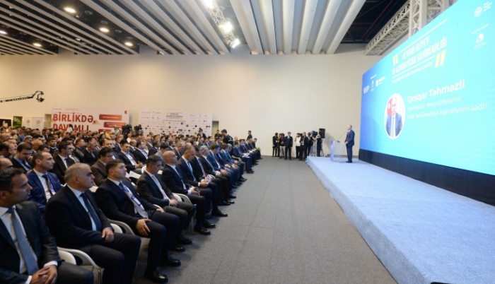   Mehr als 150 lokale Unternehmen nehmen an der Ausstellung „Heydar Aliyev und aserbaidschanisches Unternehmertum“ teil  