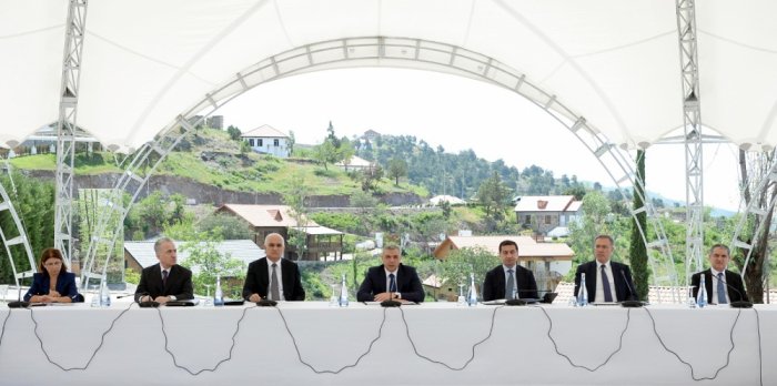    Əlaqələndirmə Qərargahının Laçın şəhərində növbəti iclası keçirilib  
   